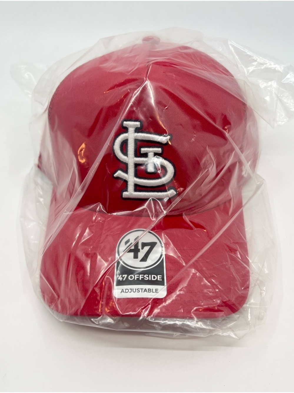 St. Louis Cardinals 47 Brand MLB Baseball Red Classic Logo Hat Snapback Mesh NEW